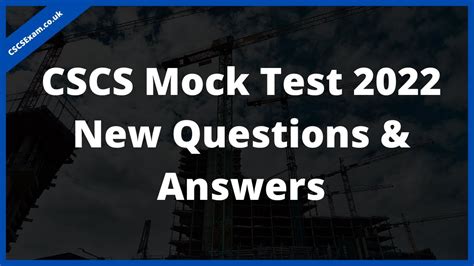 csc exam result|cscs mock test 50 questions.